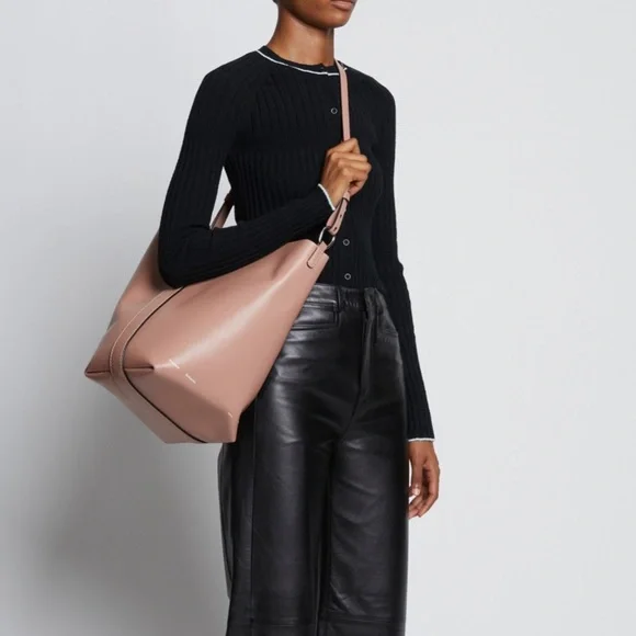 NWT Proenza Schouler White Label pink rose Sullivan three way handbag - Picture 6 of 16